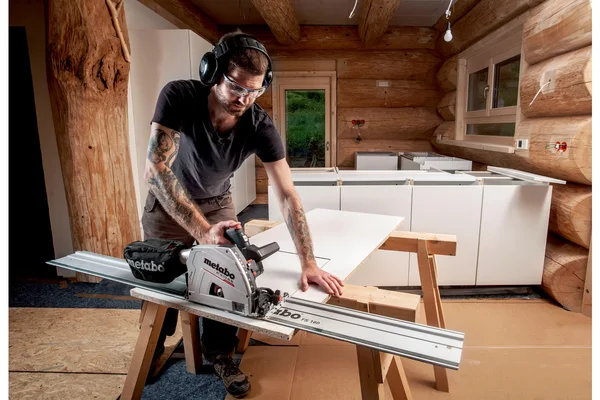 Metabo 601866840 akumulatorowa pilarka tarczowa do cięcia wgłębnego KT 18 LTX 66 BL 18 V 165 mm, metaBOX, bez