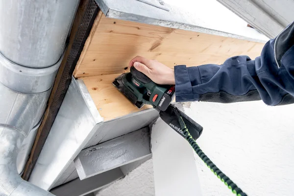 Metabo 602036840 akumulatorowa szlifierka oscylacyjna PowerMaxx SRA 12 BL 12 V, metaBOX, bez akumulatora