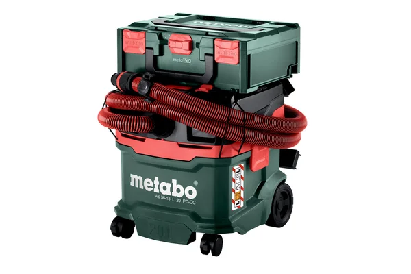 Metabo 602072850 odkurzacz akumulatorowy AS 36-18 L 20 PC-CC, bez akumulatora Metabo 602072850 odkurzacz akumulatorowy AS 36-18 L 20 PC-CC 18 V, bez akumulatora