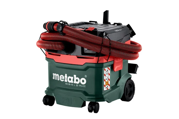 Metabo 602072850 odkurzacz akumulatorowy AS 36-18 L 20 PC-CC, bez akumulatora Metabo 602072850 odkurzacz akumulatorowy AS 36-18 L 20 PC-CC 18 V, bez akumulatora
