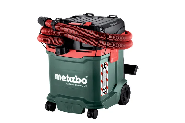 Metabo 602075850 odkurzacz akumulatorowy AS 36-18 H 30 PC-CC 18 V, bez akumulatora