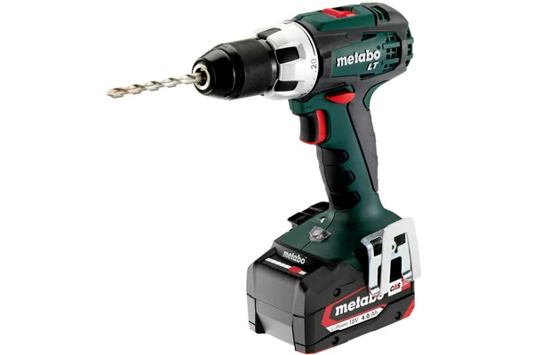 Metabo 602102500 wiertarko-wkrętarka akumulatorowa BS 18 LT 18 V 60 Nm, 2×4,0 Ah, metaBOX