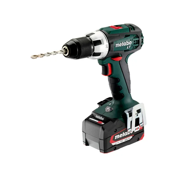 Metabo 602102500 wiertarko-wkrętarka akumulatorowa BS 18 LT 18 V 60 Nm, 2×4,0 Ah, metaBOX