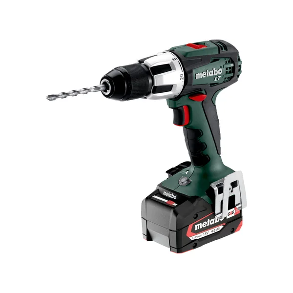 Metabo 602103500 akumulatorowa wiertarka udarowa SB 18 LT 18 V 60 Nm, 2×4,0 Ah, metaBOX