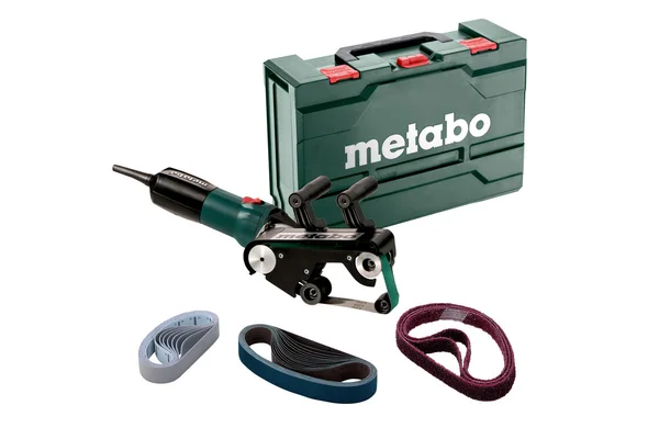 Metabo 602183510 szlifierka taśmowa do rur RBE 9-60 Set 900 W, metaBOX