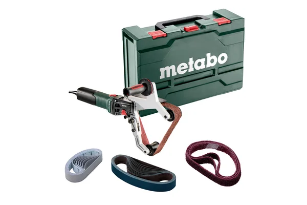 Metabo 602243500 szlifierka taśmowa do rur RBE 15-180 Set 1550 W, metaBOX Metabo 602243500 szlifierka taśmowa do rur RBE 15-180 Set 1550 W, metaBOX
