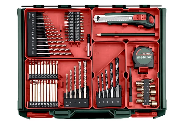 Metabo 602245710 akumulatorowa wiertarka udarowa SB 18 Set 18 V 48 Nm, 2×2,0 Ah, walizka