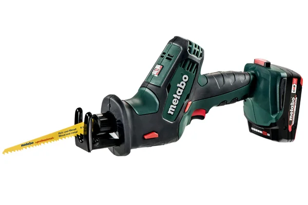 Metabo 602266500 akumulatorowa piła szablasta SSE 18 LTX Compact 18 V, 2×2,0 Ah, metaBOX
