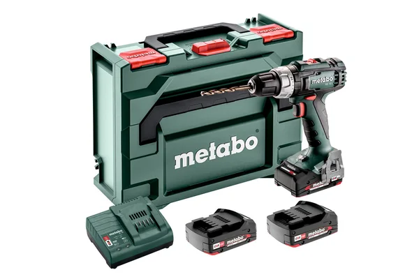 Metabo 602321540 wiertarko-wkrętarka akumulatorowa BS 18 L Set 18 V 50 Nm, 3×2,0 Ah, metaBOX