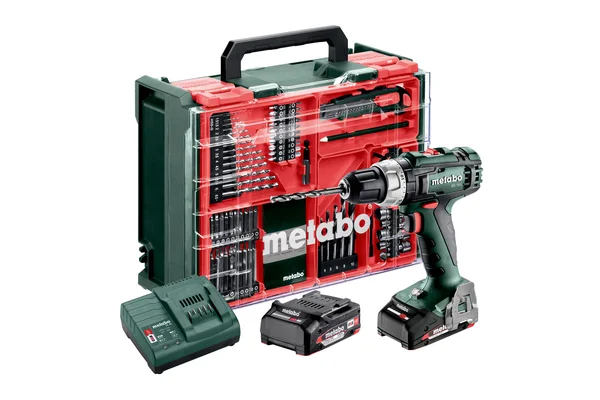 Metabo 602321710 wiertarko-wkrętarka akumulatorowa BS 18 L Set 18 V 50 Nm, 2×2,0 Ah, walizka Metabo 602321710 wiertarko-wkrętarka akumulatorowa BS 18 L Set 18 V 50 Nm, 2×2,0 Ah, walizka
