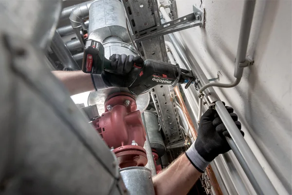Metabo 602322890 akumulatorowa piła szablasta PowerMaxx SSE 12 BL 12 V, bez akumulatora