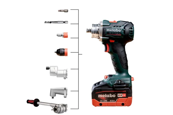 Metabo 602359770 wiertarko-wkrętarka akumulatorowa BS 18 LTX BL Q I 18 V 130 Nm, 2×5,5 Ah, metaBOX