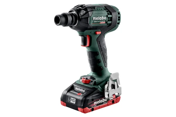 Metabo 602395800 akumulatorowy zakrętak udarowy SSW 18 LTX 300 BL 18 V 300 Nm, 2×4,0 Ah, metaBOX