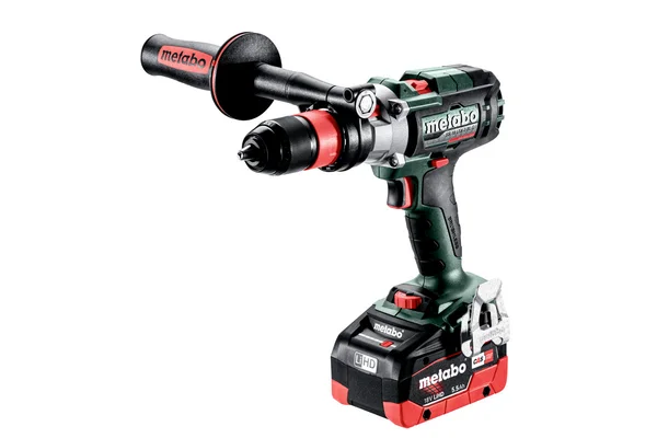 Metabo 603185660 akumulatorowa wiertarka udarowa SB 18 LTX-3 BL Q I 18 V 130 Nm, 2×5,5 Ah, metaBOX