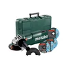 Metabo 603605680 szlifierka kątowa W 750-125 Set 125 mm 750 W, walizka