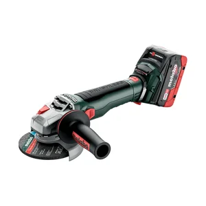 Metabo 613054660 akumulatorowa szlifierka kątowa WB 18 LT BL 11-125 Quick 18 V 125 mm, 2×5,5 Ah, metaBOX