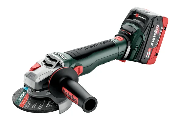 Metabo 613054810 akumulatorowa szlifierka kątowa WB 18 LT BL 11-125 Quick 18 V 125 mm, 2×8,0 Ah, metaBOX Metabo 613054810 akumulatorowa szlifierka kątowa WB 18 LT BL 11-125 Quick 18 V 125 mm, 2×8,0 Ah, metaBOX