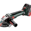Metabo 613057660 akumulatorowa szlifierka kątowa WVB 18 LT BL 11-125 Quick 18 V 125 mm, 2×5,5 Ah, metaBOX