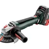 Metabo 613059660 akumulatorowa szlifierka kątowa WPB 18 LT BL 11-125 Quick 18 V 125 mm, 2×5,5 Ah, metaBOX