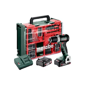 Metabo 613155710 wiertarko-wkrętarka akumulatorowa BS 18 L BL Set 18 V 65 Nm, 2×2,0 Ah, walizka