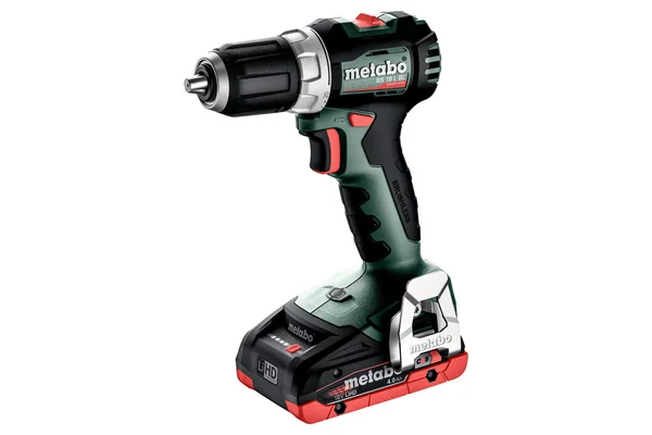 Metabo 613155800 wiertarko-wkrętarka akumulatorowa BS 18 L BL 18 V 65 Nm, 2×4,0 Ah, metaBOX