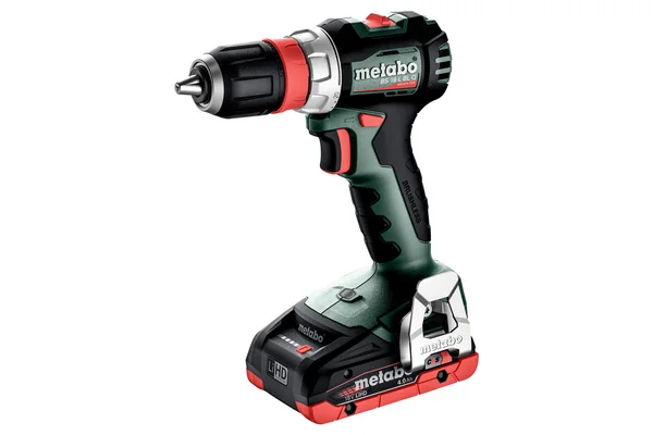 Metabo 613156800 wiertarko-wkrętarka akumulatorowa BS 18 L BL Q 18 V 65 Nm, 2×4,0 Ah, metaBOX