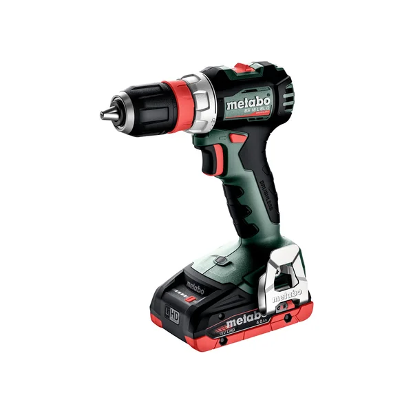 Metabo 613156800 wiertarko-wkrętarka akumulatorowa BS 18 L BL Q 18 V 65 Nm, 2×4,0 Ah, metaBOX