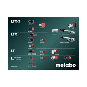 Metabo 614054500 akumulatorowa wiertarka udarowa SB 18 L Quick 18 V 60 Nm, 2×2,0 Ah, metaBOX Metabo 614054500 akumulatorowa wiertarka udarowa SB 18 L Quick 18 V 60 Nm, 2×2,0 Ah, metaBOX