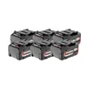 Metabo 625151000 zestaw – 6x akumulator Li-Power 18 V – 4.0 Ah