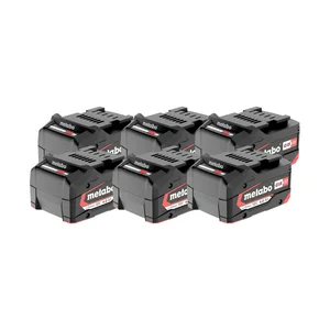 Metabo 625151000 zestaw – 6x akumulator Li-Power 18 V – 4.0 Ah