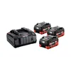 Metabo 685074000 zestaw podstawowy 3 x LiHD 5,5 Ah