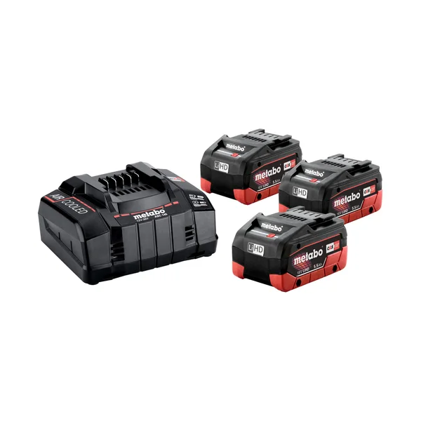 Metabo 685074000 zestaw podstawowy 3 x LiHD 5,5 Ah