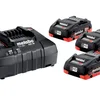 Metabo 685132000 zestaw podstawowy 3 x LiHD 4,0 Ah