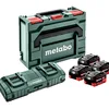Metabo 685135000 zestaw podstawowy 4 x LiHD 8,0 Ah + ASC 145 Duo + metaBOX 145