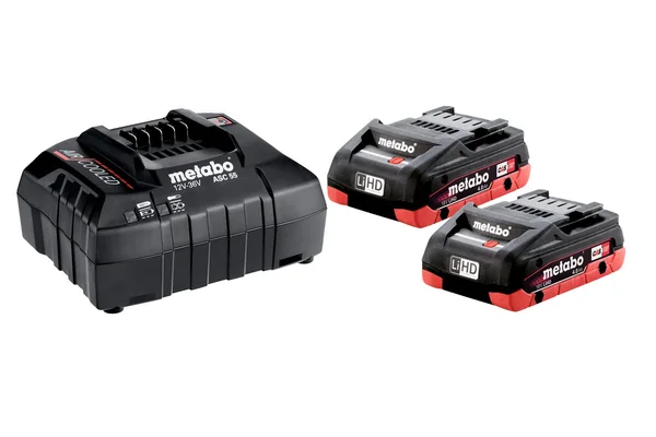 Metabo 685163000 zestaw podstawowy 2 x LiHD 4,0 Ah