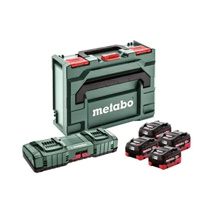 Metabo 685180000 zestaw podstawowy 4x LiHD 5,5 Ah ASC 145 DUO + metaBOX 145
