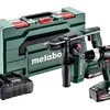 Metabo 685182000 zestaw: wiertarko-wkrętarka BS 18 LT BL + młotowiertarka BH 18 LTX BL 16, 1×2,0 Ah + 1×4,0 Ah, metaBOX