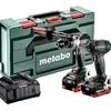 Metabo 685184000 zestaw Combo Set 2.1.15 18 V BL: SSD 18 LTX 200 BL + SB 18 LTX BL I, 2×5,5 Ah, metaBOX