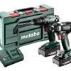Metabo 685193000 zestaw Combo Set 2.8.1 18V: BS 18 + SSD 18 LT 200 BL, 2×2,0 Ah, metaBOX
