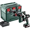 Metabo 685219650 zestaw Combo Set 2.4.8 18 V: BS 18 LT BL + KH 18 LTX BL 24 Q, 2×5,2 Ah, metaBOX