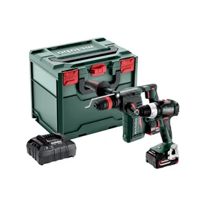 Metabo 685219650 zestaw Combo Set 2.4.8 18 V: BS 18 LT BL + KH 18 LTX BL 24 Q, 2×5,2 Ah, metaBOX Metabo 685219650 zestaw Combo Set 2.4.8 18 V: BS 18 LT BL + KH 18 LTX BL 24 Q, 2×5,2 Ah, metaBOX