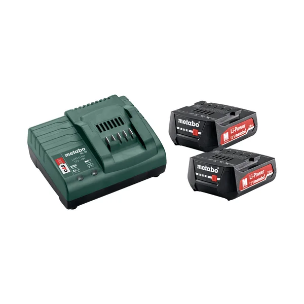 Metabo 685300000 zestaw podstawowy 12 V 2 x 2,0 Ah