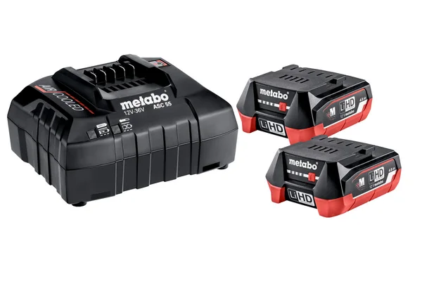 Metabo 685301000 zestaw podstawowy 12 V 2 x LiHD 4,0 Ah Metabo 685301000 zestaw podstawowy 12 V 2 x LiHD 4,0 Ah