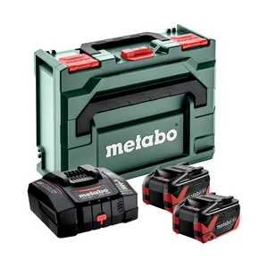 Metabo 685305000 zestaw podstawowy 2 x LiHDX 8,0 Ah + ASC 290 + metaBOX 145