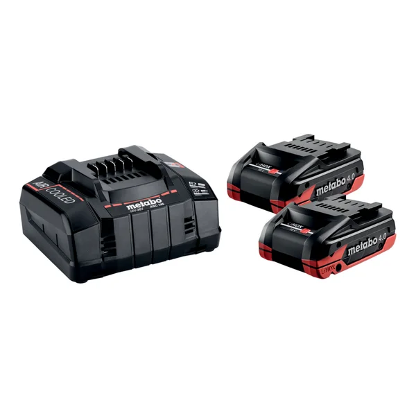 Metabo 685306000 zestaw podstawowy 2 x LiHDX 4,0 Ah + ASC 145 Metabo 685306000 zestaw podstawowy 2 x LiHDX 4,0 Ah + ASC 145