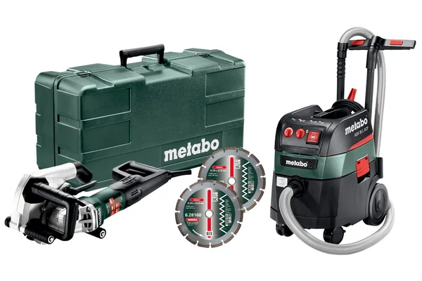Metabo 691058000 zestaw: bruzdownica MFE 40 + odkurzacz ASR 35 L ACP, walizka