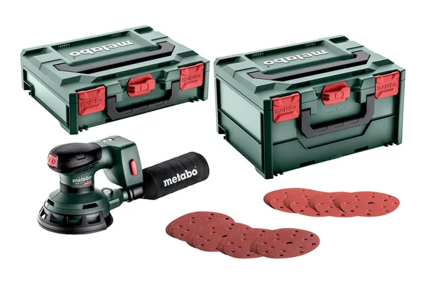 Metabo 691200000 akumulatorowa szlifierka mimośrodowa SXA 18 LTX 125 BL Set 18 V 125 mm, metaBOX, bez Metabo 691200000 akumulatorowa szlifierka mimośrodowa SXA 18 LTX 125 BL Set 18 V 125 mm, metaBOX, bez