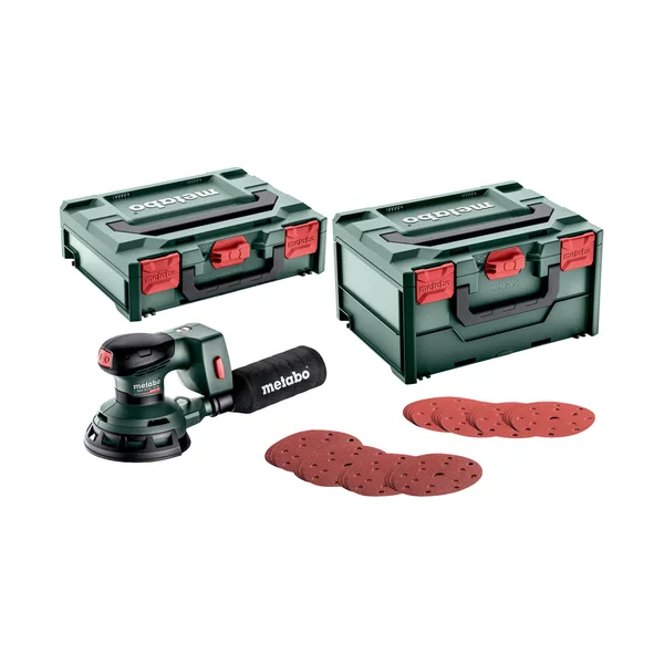 Metabo 691200000 akumulatorowa szlifierka mimośrodowa SXA 18 LTX 125 BL Set 18 V 125 mm, metaBOX, bez Metabo 691200000 akumulatorowa szlifierka mimośrodowa SXA 18 LTX 125 BL Set 18 V 125 mm, metaBOX, bez
