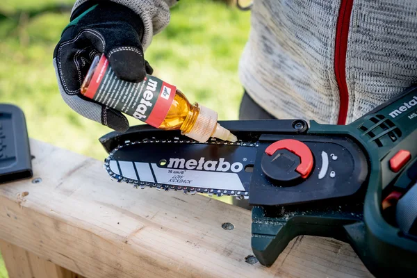 Metabo 691229000 akumulatorowa pilarka do drewna MS 18 LTX 15 Set 18 V, bez akumulatora